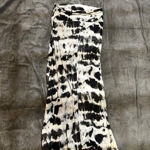 Tie dye maxi skirt